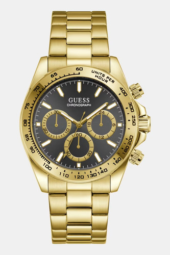 Orologio guess uomo - da, gold
