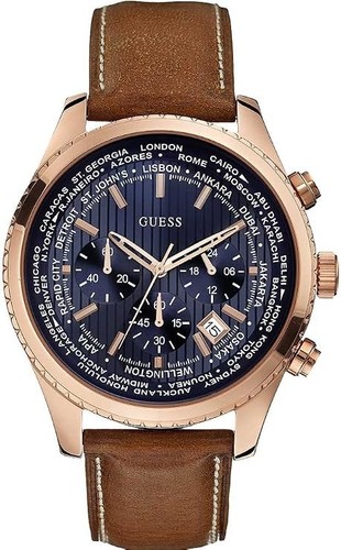 Orologio uomo guess pelle - uomo,