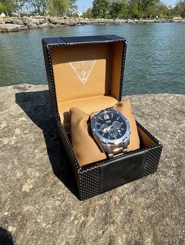 Orologio guess uomo argento - uomo,